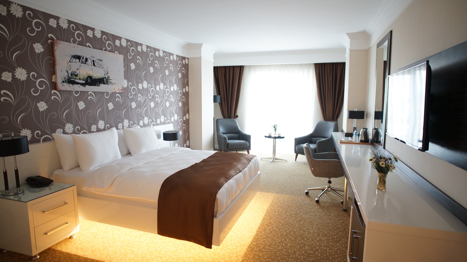 melid otel suit oda dekorasyon